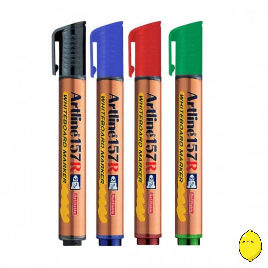 

Artline 157R Whiteboard Marker/ Spidol Papan Tulis Putih Berkualitas