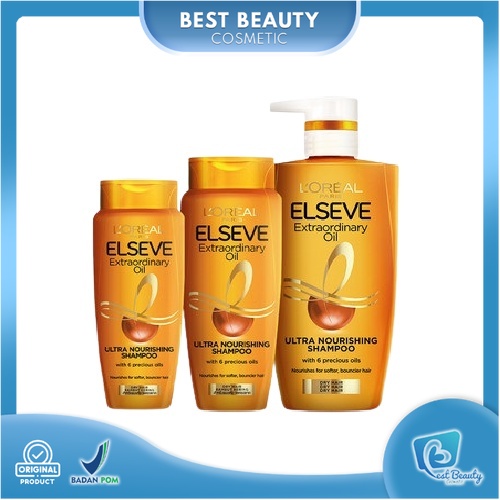 ★ BB ★ L'Oreal Paris Elseve Extraordinary Oil Ultra Nourishment Shampoo 170ml - 280ml - 450ml | Loreal Hair Care