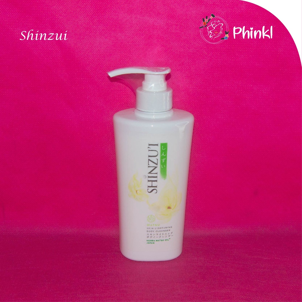 `ღ´ PHINKL `ღ´ SHINZUI Body Cleanser Pump 500ml pembersih kulit badan sabun refill isi ulang