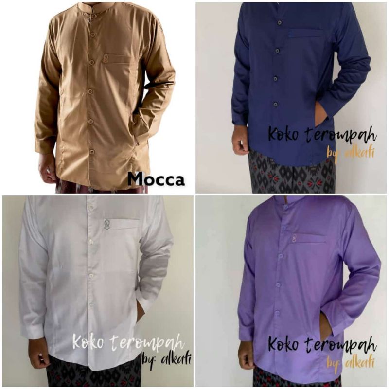 BAJU KOKO TEROMPAH BY AL KAFI, BAJU SEMI JAS