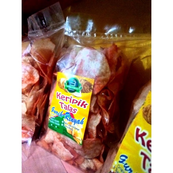 

KERIPIK TALAS Pedas Manis