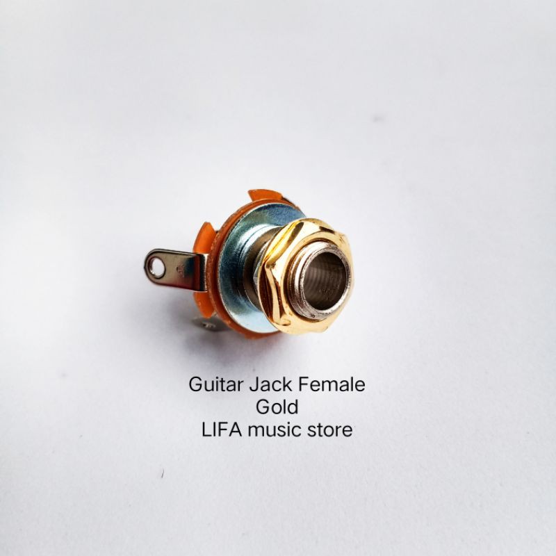 Guitar Jack Female Gold