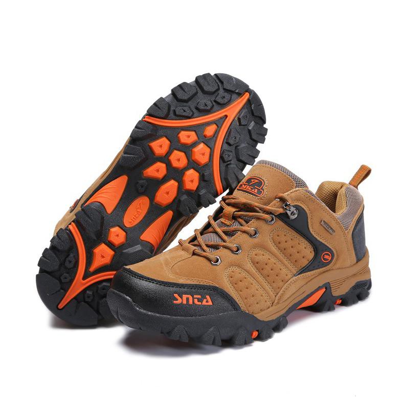 Beli Hiking Shoes Snta 432 Brown Orange Sepatu Gunung Snta Pendek Original Harga Terjangkau