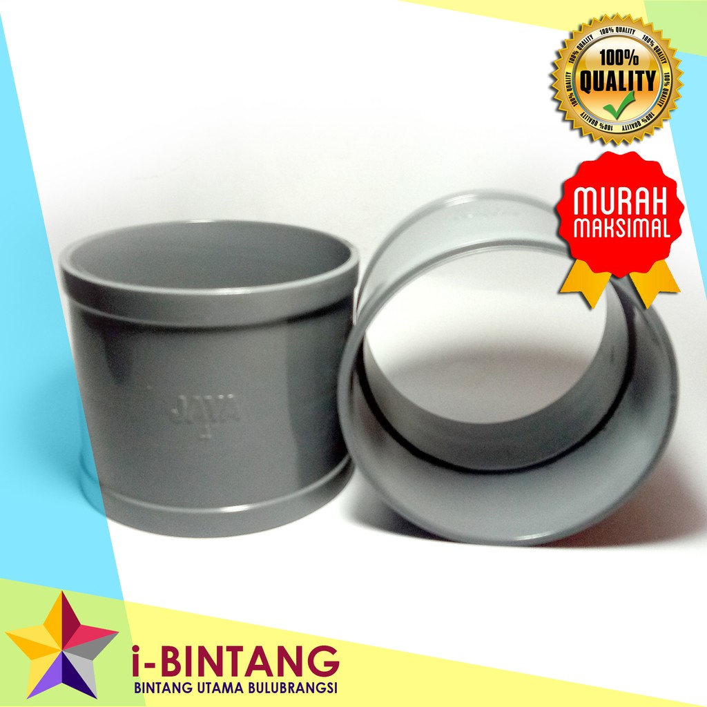 SOK 4 SOCK PVC 4 SAMBUNGAN PIPA PVC