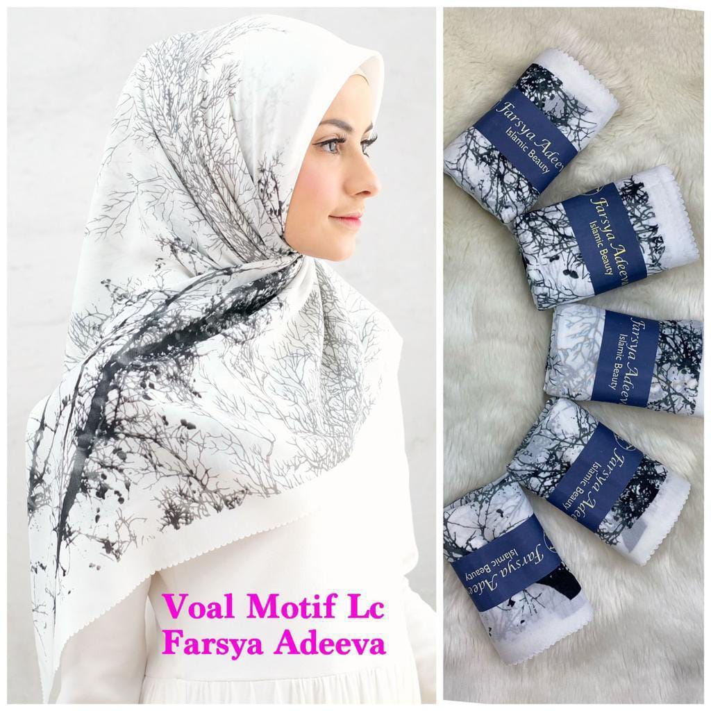 Segiempat Motif Terbaru Kerudung segiempat motif Deenay Kw Lasercut Hijab Segiempat Motif Bahan Voal Jilbat Segiempat Motif Termurah Safa Hijab