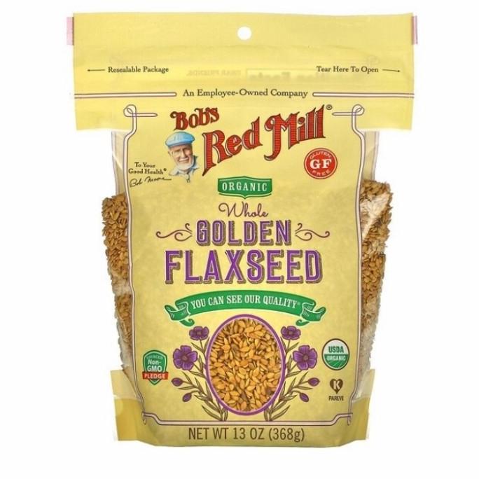 

Bob's Red Mill Organic Whole Golden Flaxseed 13 oz 368 g
