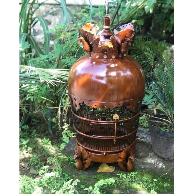 Sangkar burung perkutut kayu jati termurah