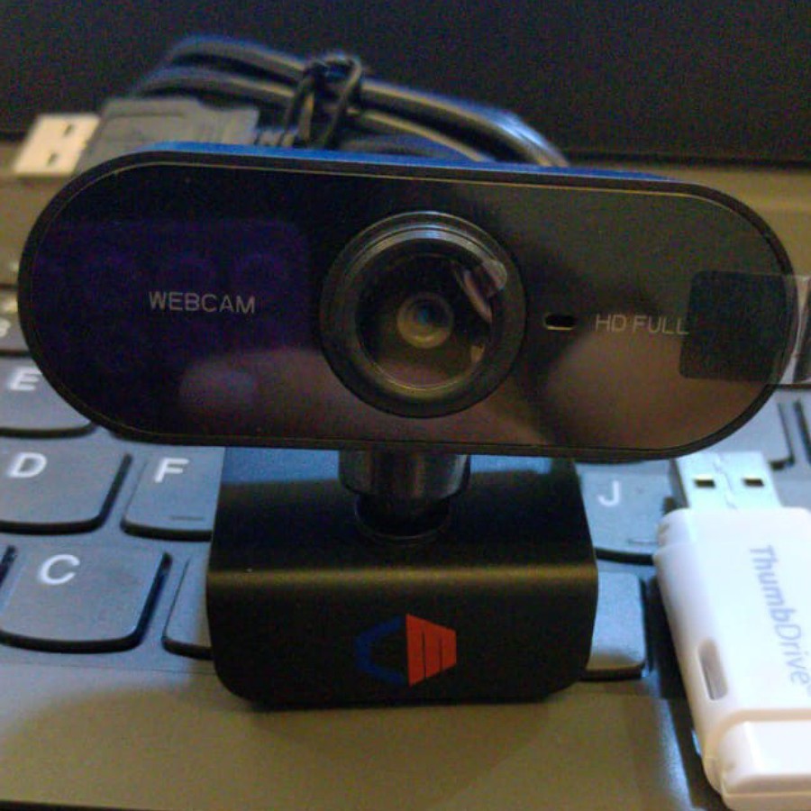 CM Webcam 1080p With Auto Focus for PC/ Laptop USB Web Cam 1080