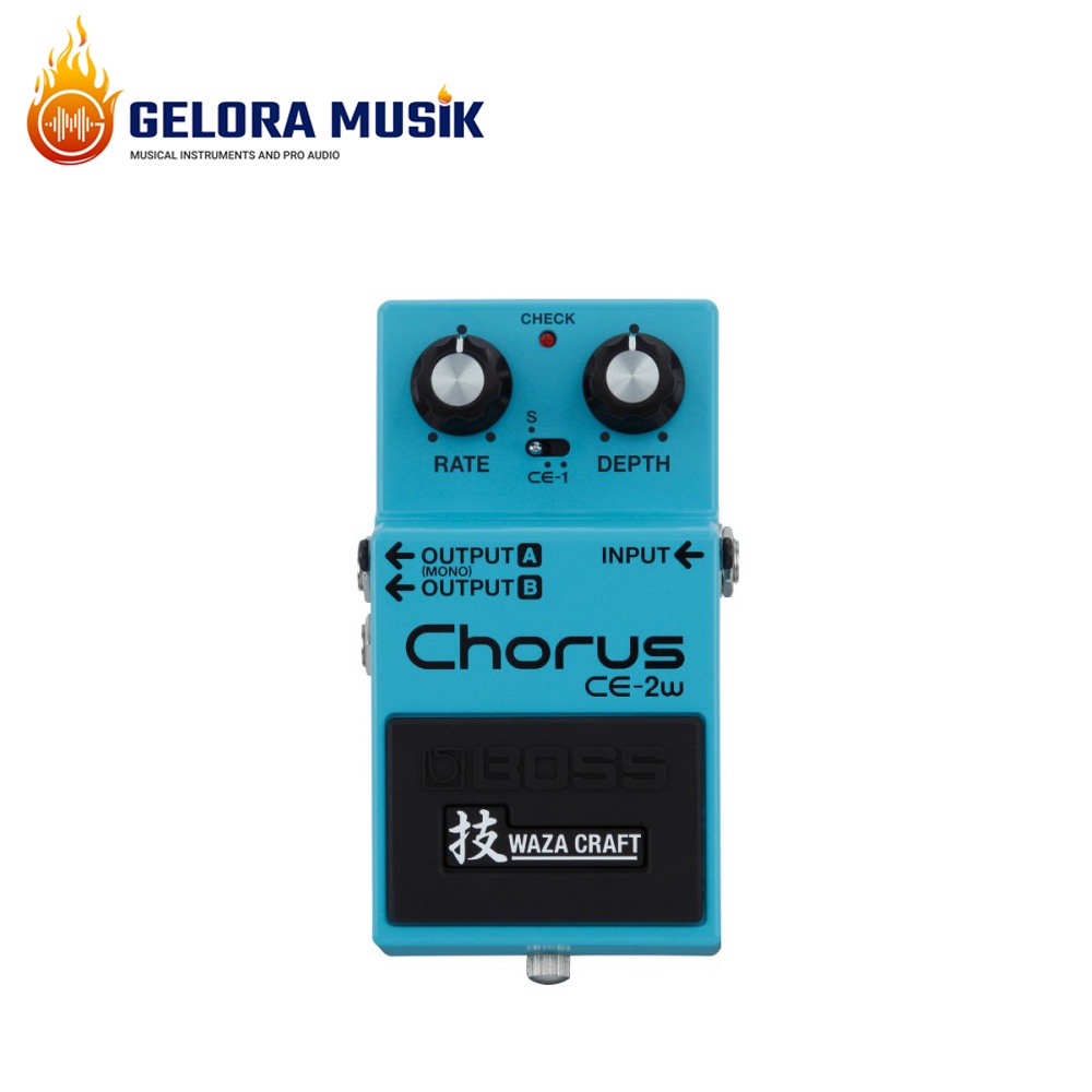 Efek Gitar Sound Boss CE-2W Chorus