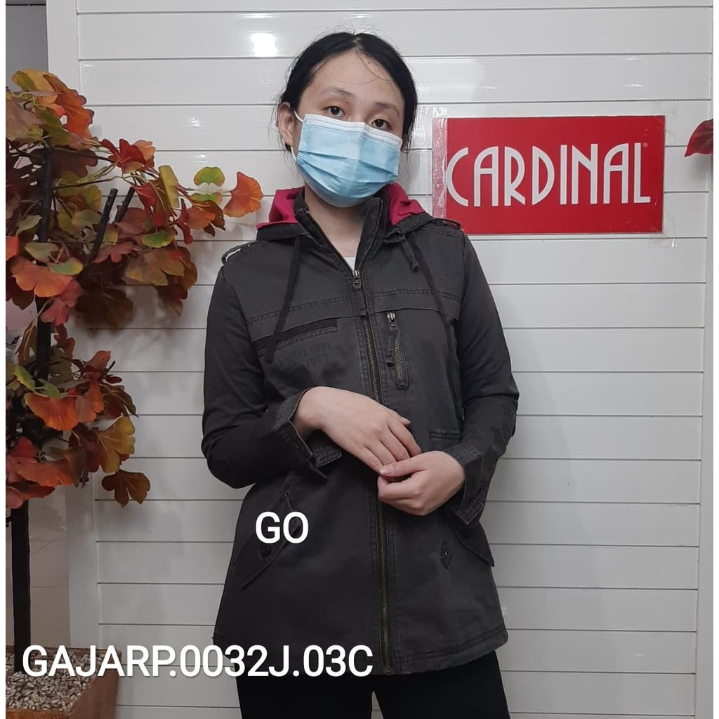 gof CARDINAL GIRL JAKET CEWEK Pakaian Wanita Outerwear Jaket Sweater Perempuan 100% Original!