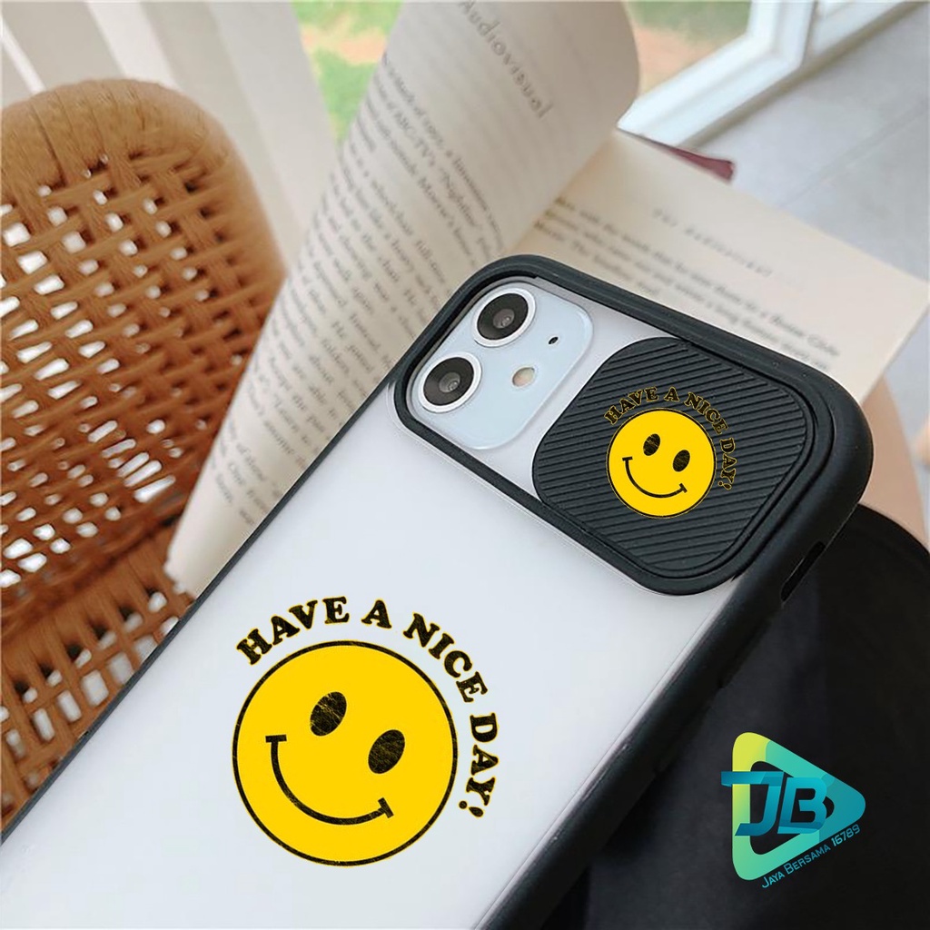 SOFTCASE SLIDE KAMERA SMILE OPPO VIVO SAMSUNG XIAOMI REALME IPHONE ALL TYPE JB4957