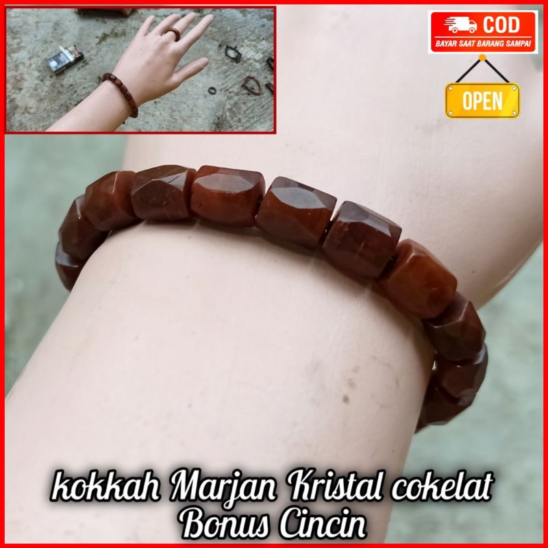 GELANG KOKKA MARJAN KATING FREE CINCIN GELANG TERAPI GELANG KOKAH KAOKAH KAUKAH