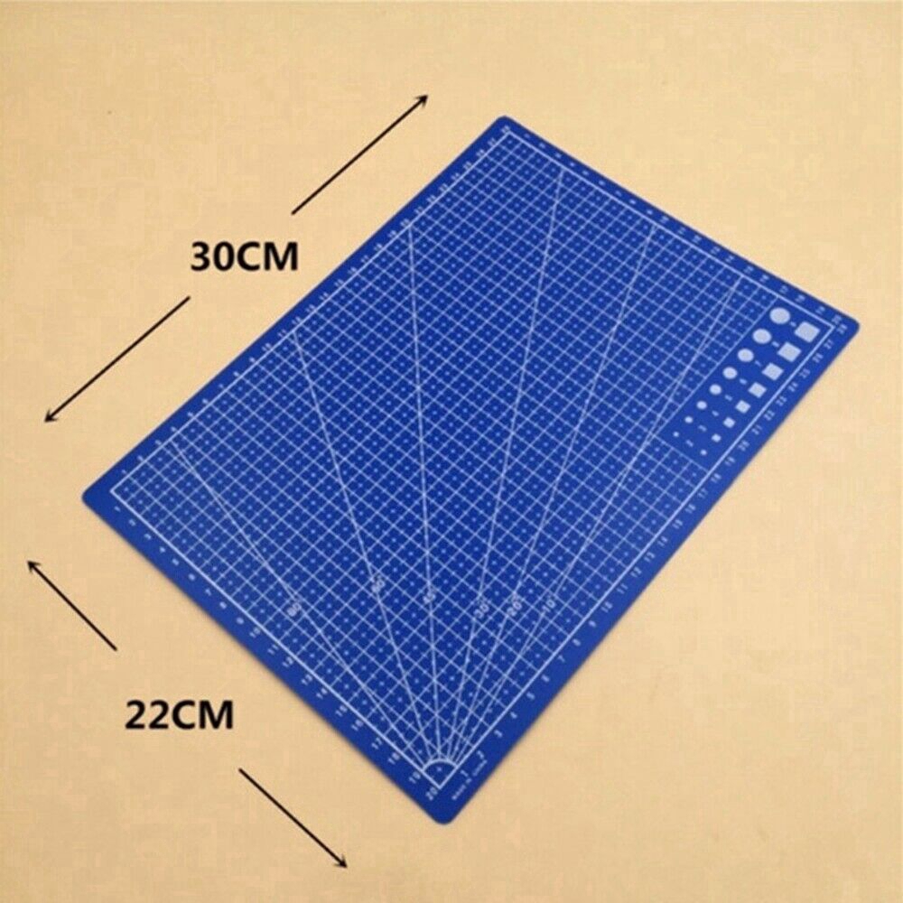 Alas Potong Bahan Pvc Bentuk Persegi Panjang Ukuran 300x220mm Untuk Kerajinan Kulit