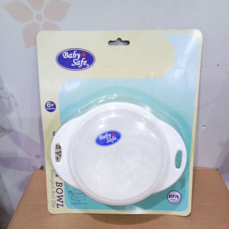 BABY SAFE STAY PUT BOWL MANGKOK ANTI SLIP BS353