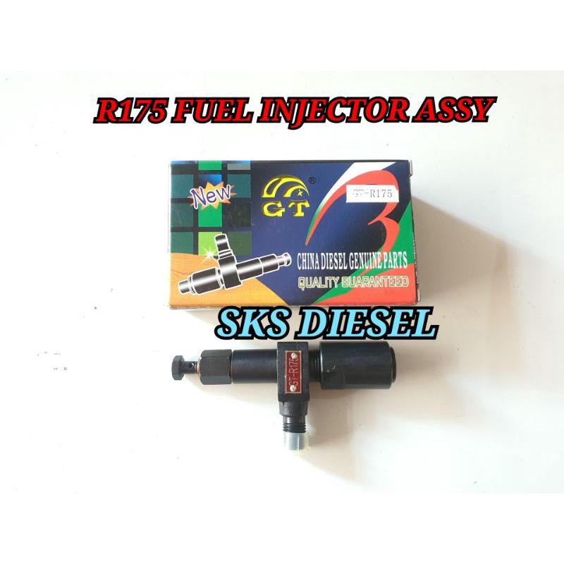 R175 Fuel Injector Assy Rumah Nozzle Nojel Nozel Mesin Diesel Dongfeng 7.5PK