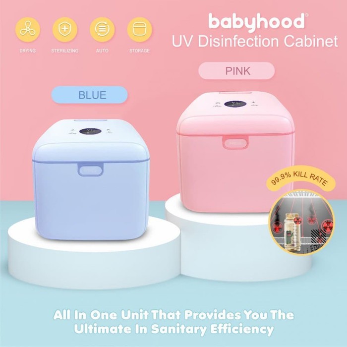 Makassar ! UV Sterilizer Disinfectant Cabinet with Dryer Babyhood