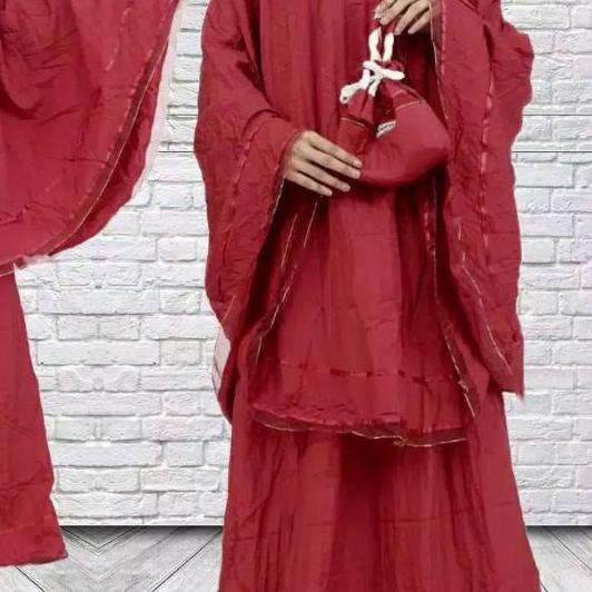 ☊ MUKENA PARASUT SUPER LOUFIE ORIGINAL TRAVELING DEWASA JUMBO/ MUKENA LOUFIE JUMBO  ◊