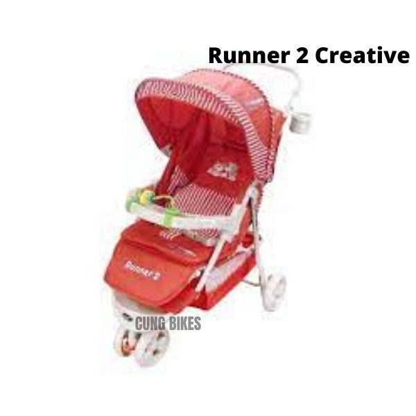 Stroller bayi Pliko Creative Runner 2 kereta Bayi Termurah