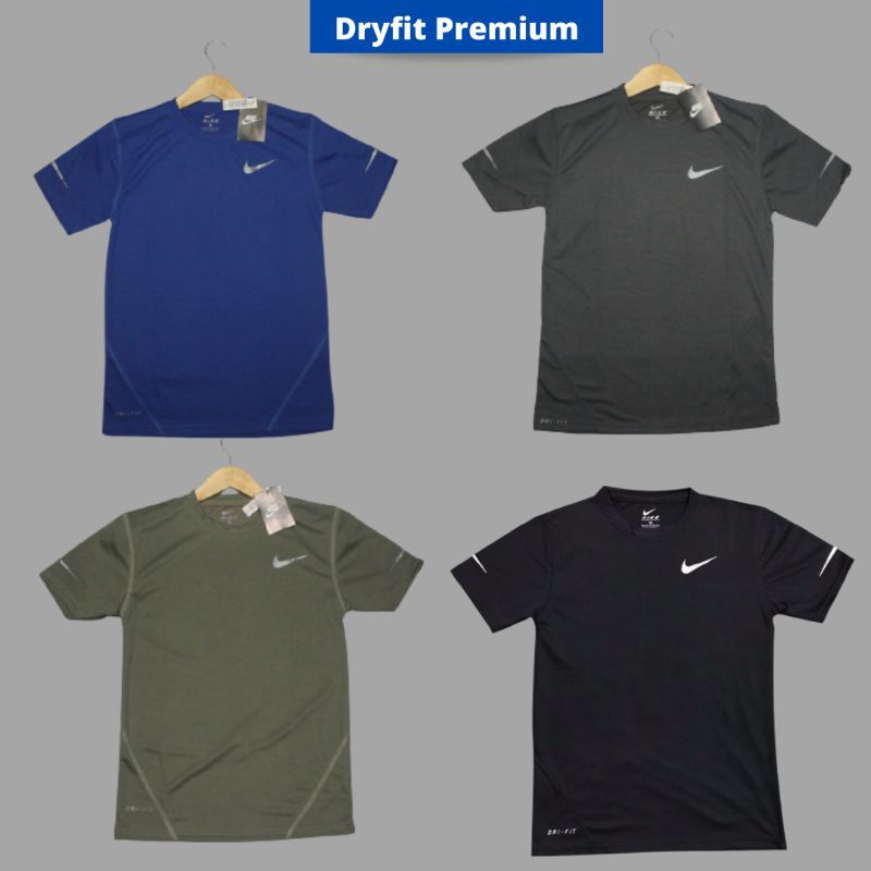 kaos dryfit  nike kaos olahraga kaos lari kaos outdoor kaos hiking kaos sepeda kaos training baselay
