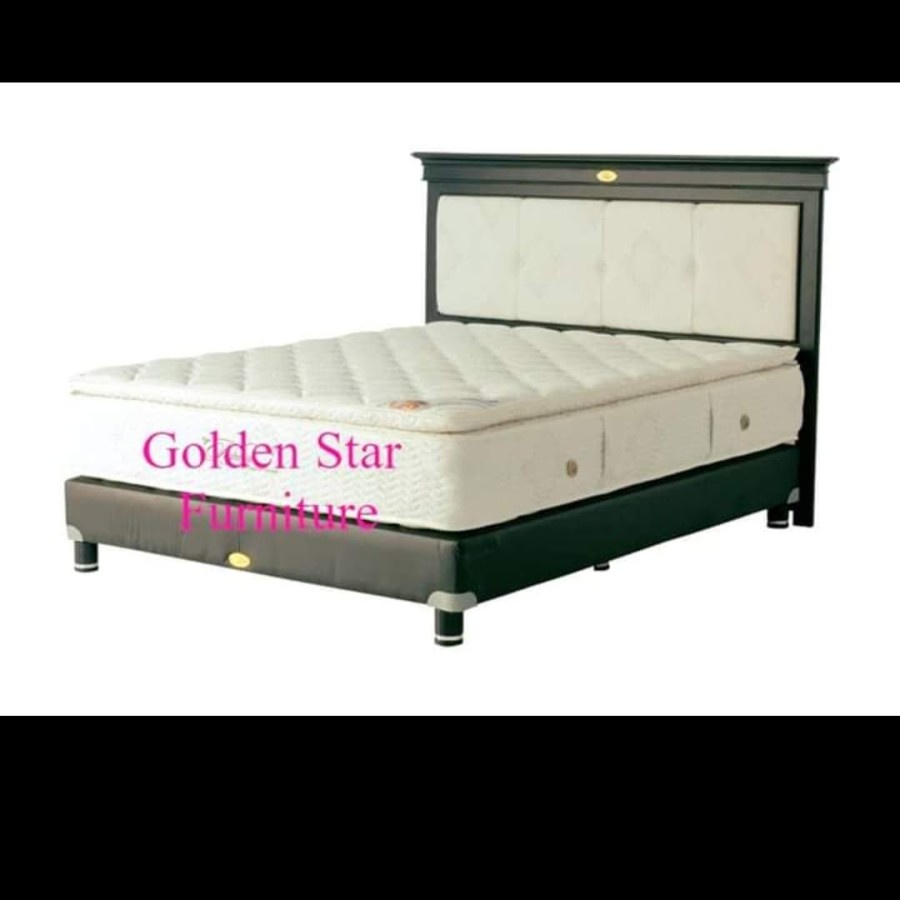 Set / kasur matras american Indopillo pillo top 160/180 spring bed