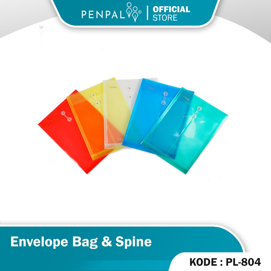 

Penpal Envelope Bag & Spine / Map Tali Jumbo PL-804