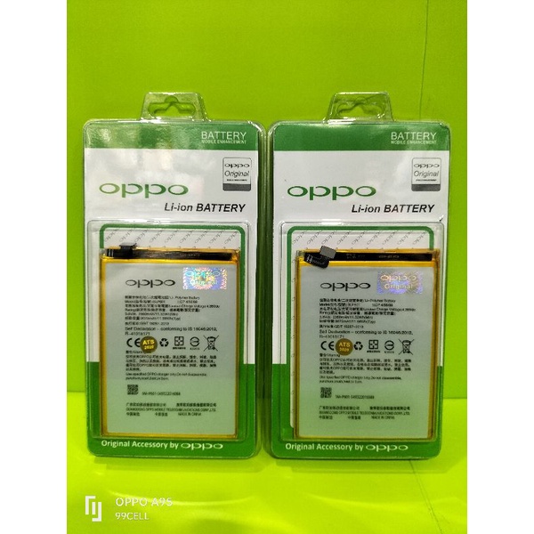 Baterai | Battery | Batre oppo BLP 601 | oppo F1S original