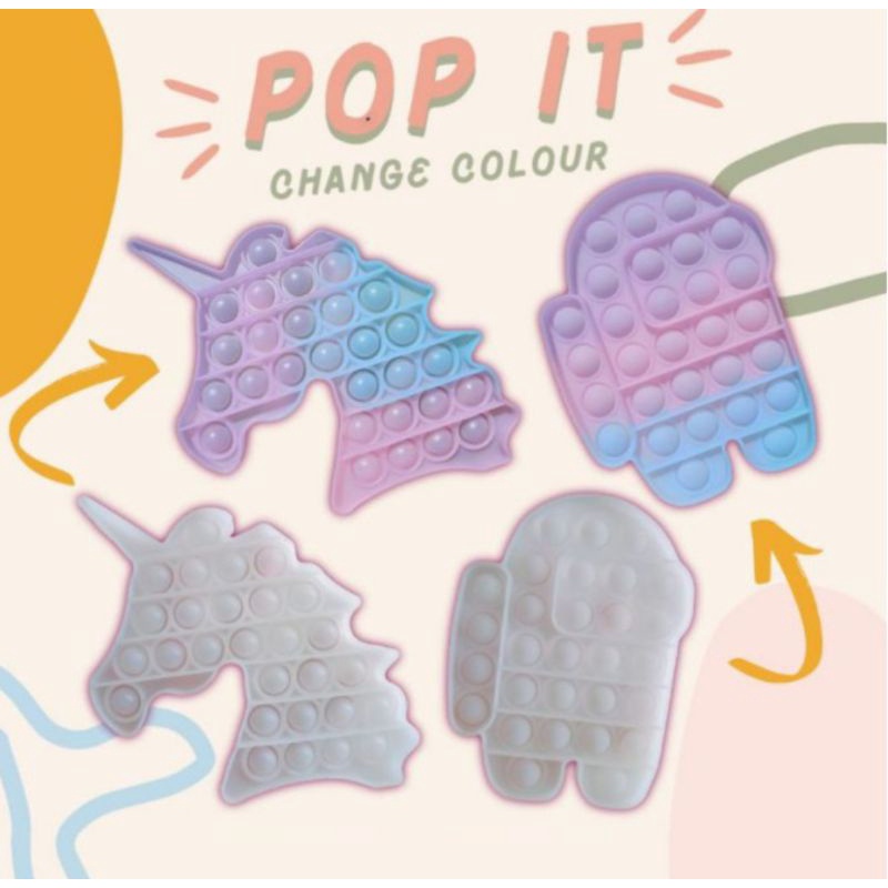 Pop it berubah warna