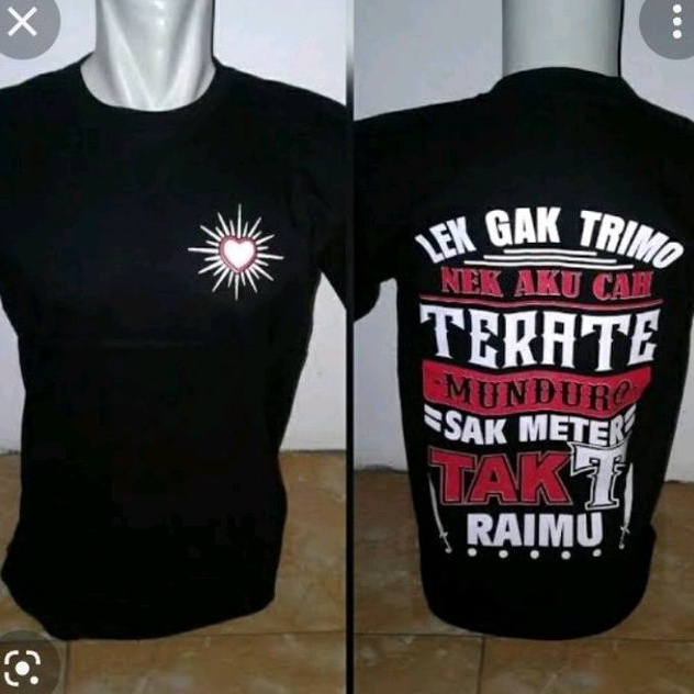 Kaos psht simpel tulisan