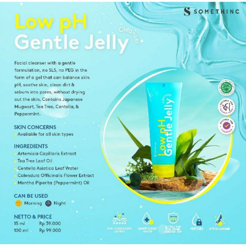 SOMETHINC Low PH Gentle Jelly Cleanser