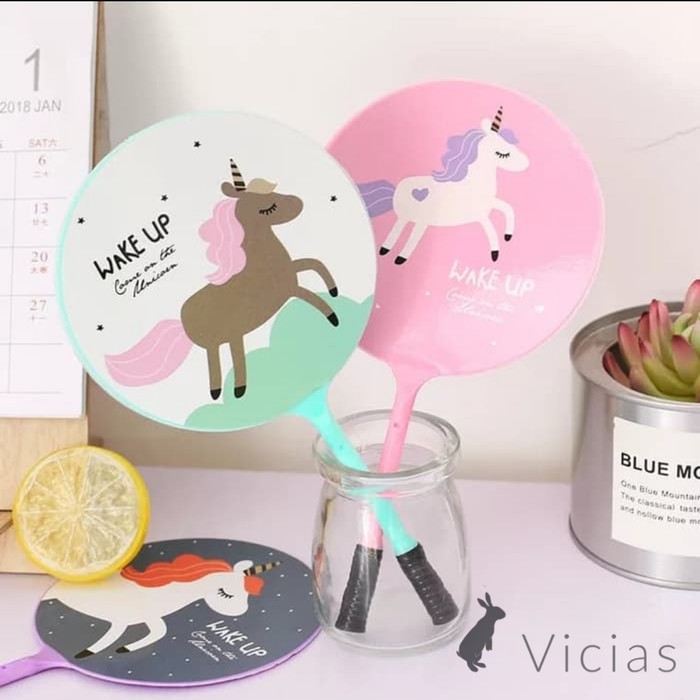 

nn PEN04 C - Pulpen Pena + KIPAS Import / Pulpen Gel Unik Lucu - UNICORN