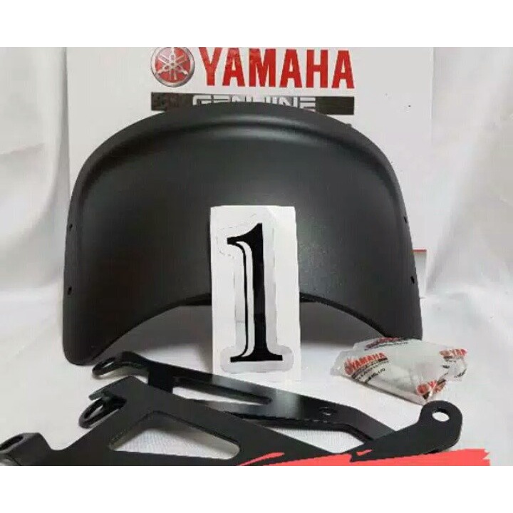 aksesoris xsr 155 - flyscreen black yamaha xsr 155 - visor xsr 155 - xsr 155 aksesoris