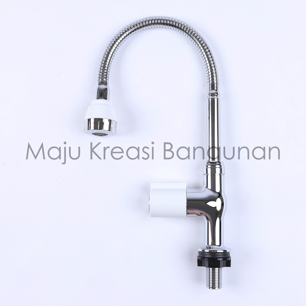 Kran Angsa Fleksibel NEW SOLIGEN PVC Chrome Keran Cuci Piring Flexible Tanam BS4 BS4W BS3C BS3 BS3W