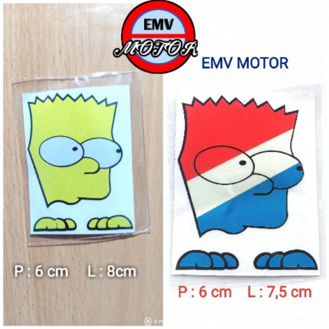 

Sticker cutting THE SIMPSON 1 PC