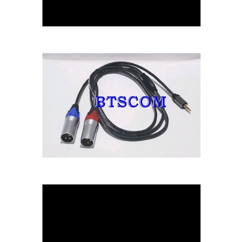 KABEL/JACK 3,5MM TO XLR 1,5 METER