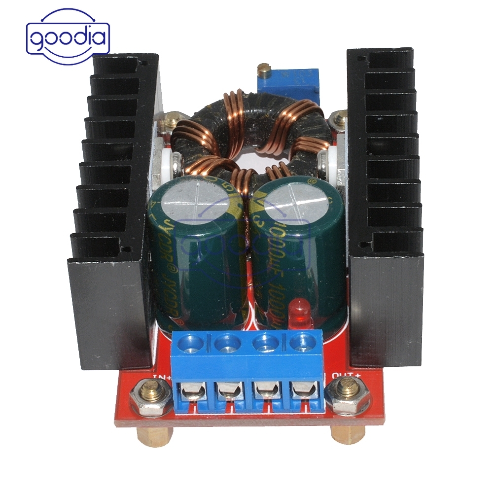 ✈【Fast/COD】✈Modul Power Supply Step Up Charger 150W DC-DC 10-32V Ke 12-35V 6A