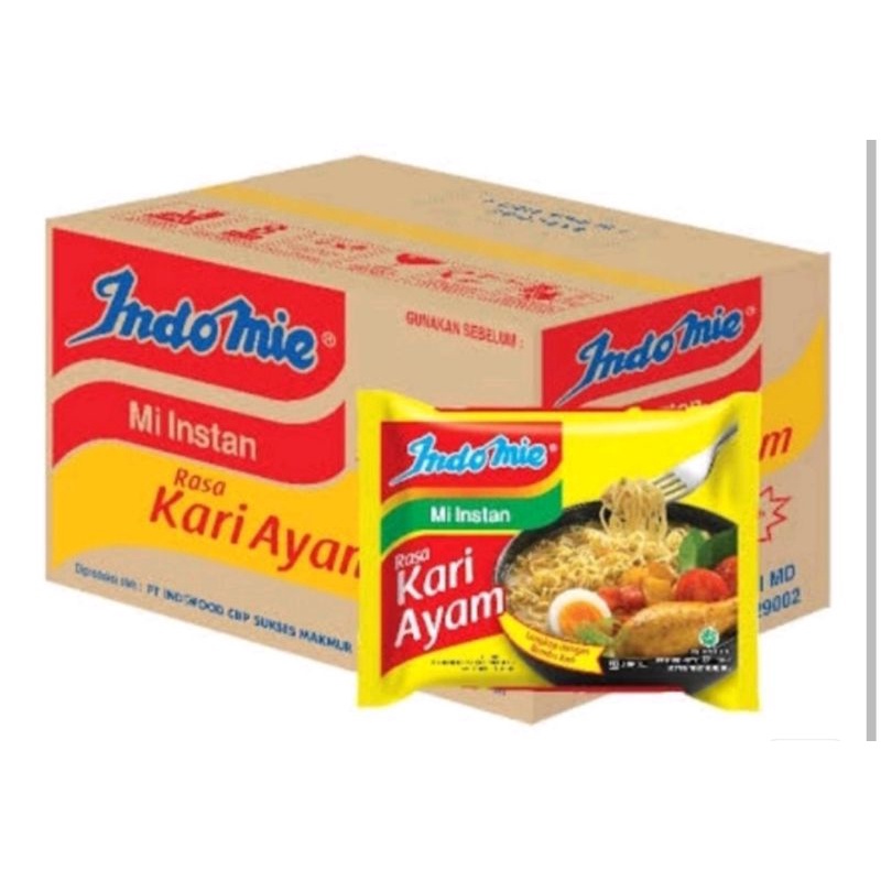 

Indomie kuah rasa kari ayam
