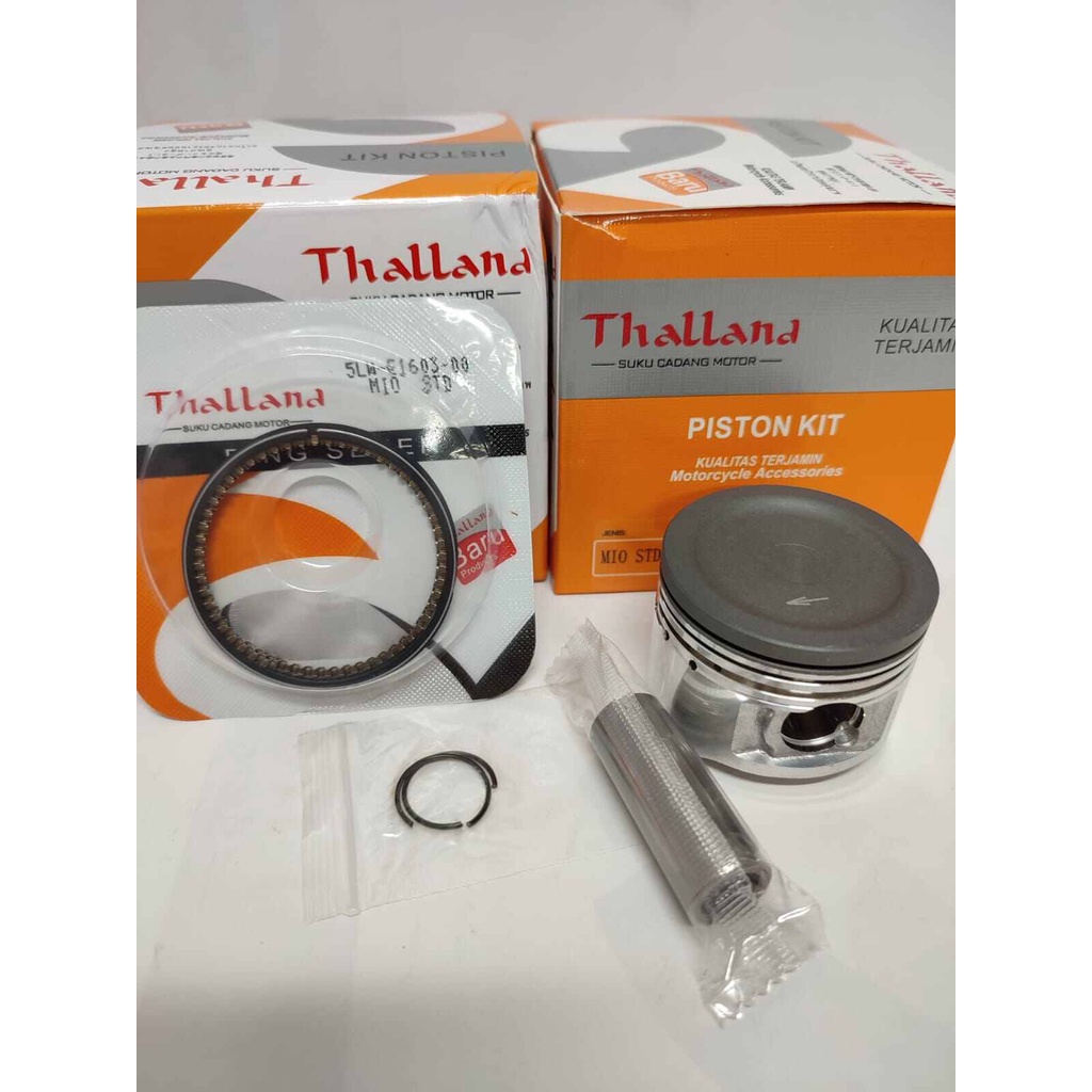PISTON KIT SEHER KOMPLIT SET YAMAHA MIO SPORTY MIO GARNIS MIO SMILE MIO SOUL NOUVO FINO KARBU OS OVE