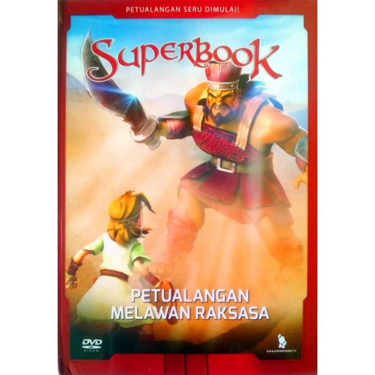 DVD SUPERBOOK - Petualangan Melawan Raksasa