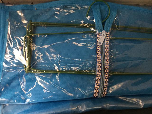 Rak Gantung Set 3in1 Polos Resleting