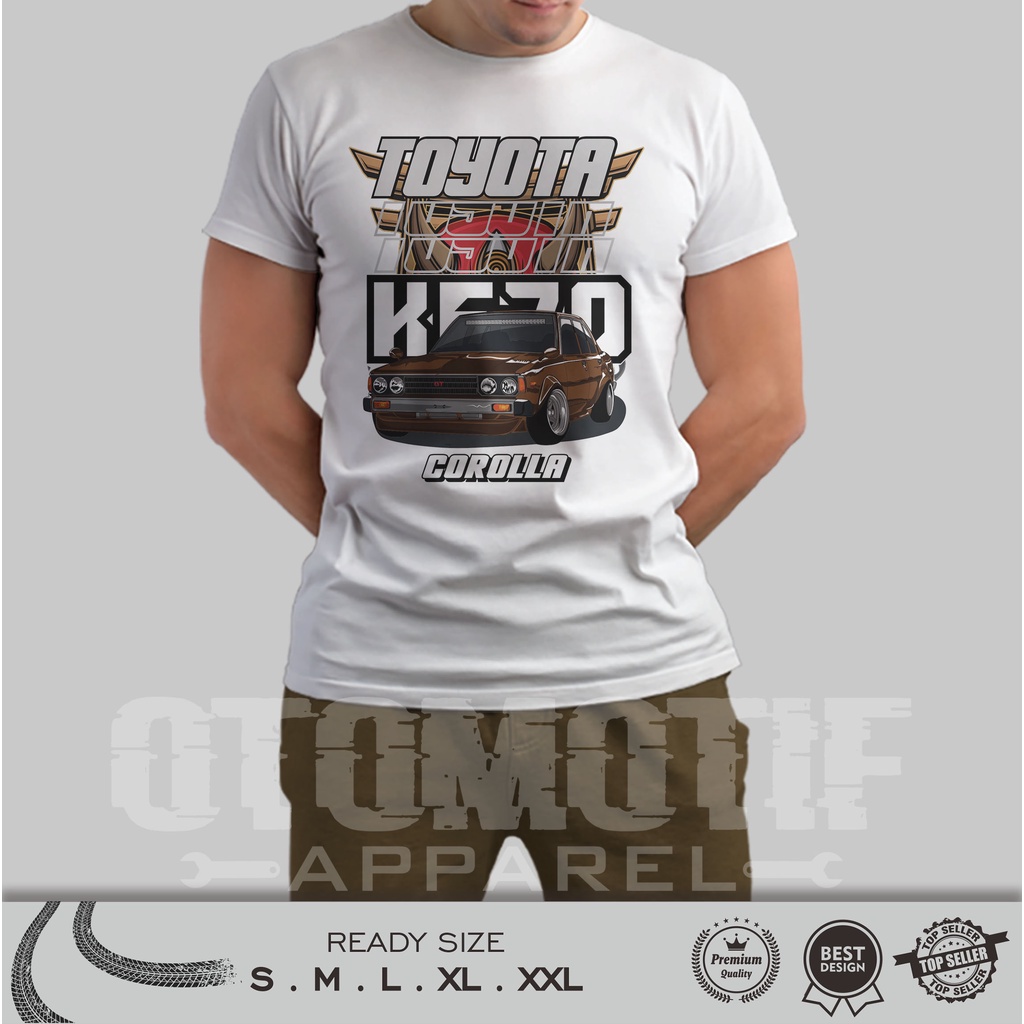 KAOS OTOMOTIF TOYOTA COROLLA KE70 JAPANESE SERIES 010