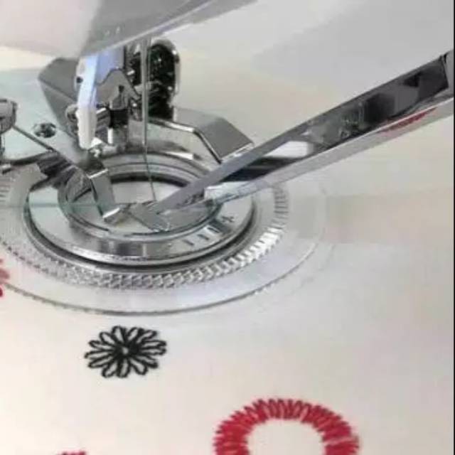 Sepatu Bordir Bunga original SINGER untuk mesin jahit Portable