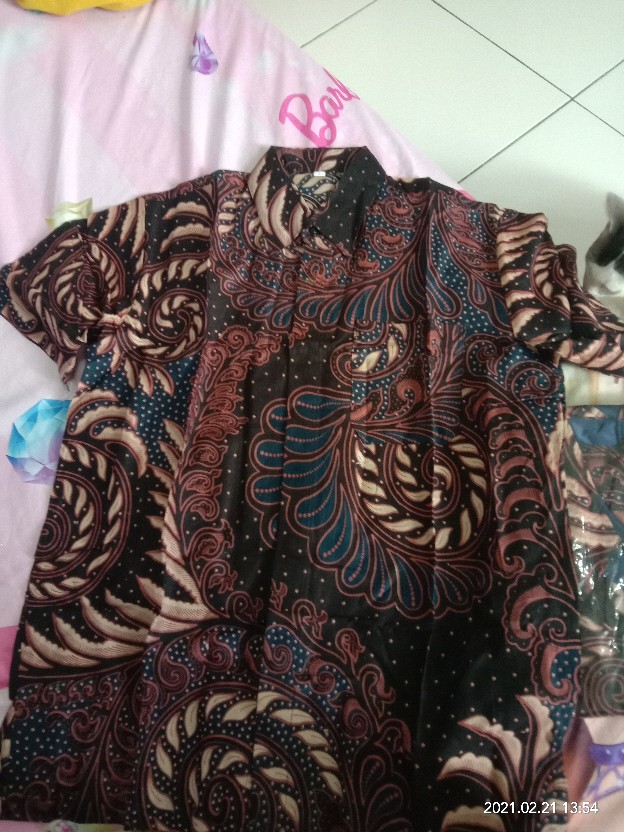 Couple Batik Velvet Princess Series Ayudia Lengan Pendek