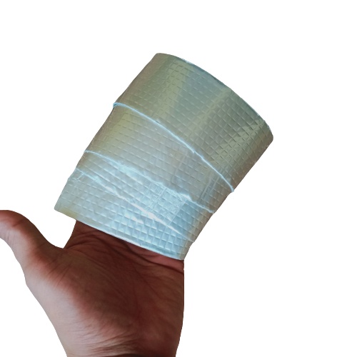 1 Meter Lakban Aluminium Foil - Lakban Anti Bocor Anti Air - Super Strong Waterproof Tape Butyl