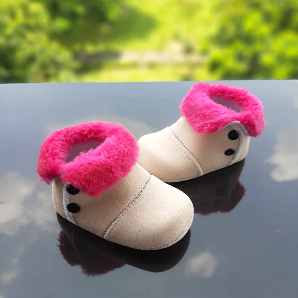 PRP04 sepatu bayi perempuan usia 1 - 12 bulan  - sepatu anak prewalker  murah