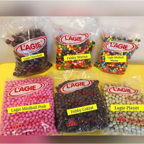 

Lagie Coklat Kiloan Terbaik - Golden City ChocoBall, Febby, MiniBall Pink, Planet, Koin - 1Kg