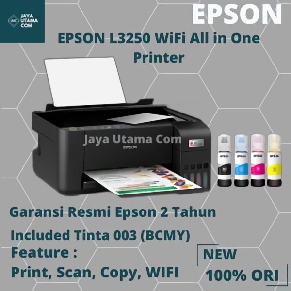 PRINTER EPSON L3150 / L3250 Wifi All In One PRINT SCAN COPY