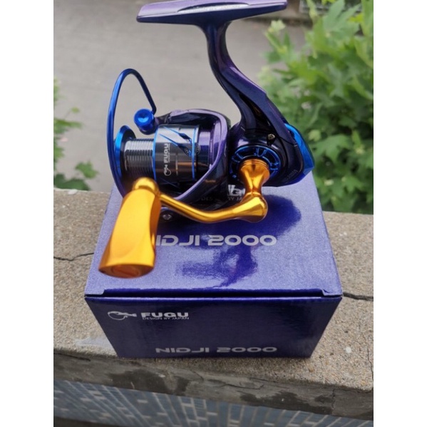 Reel Fugu New Nidji Power Handle Warna Bunglon 1000