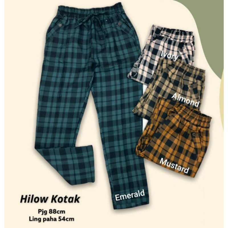 Nesya Tartan Pants