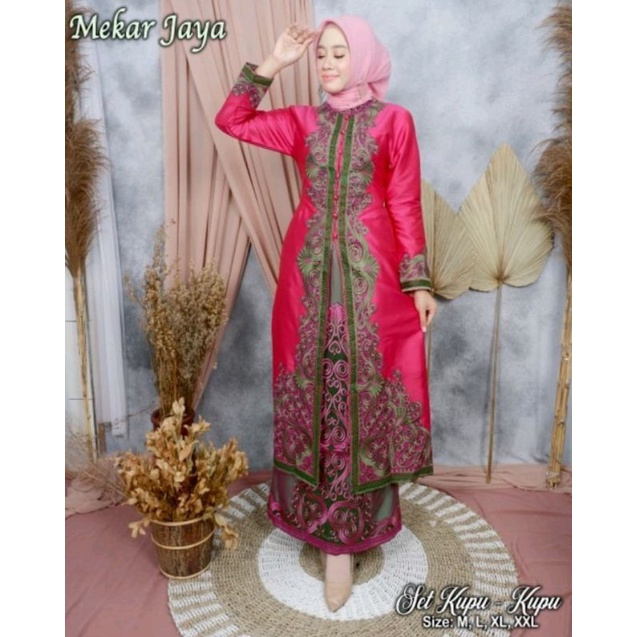 Stelan Kebaya Kupu Kupu Original Butik