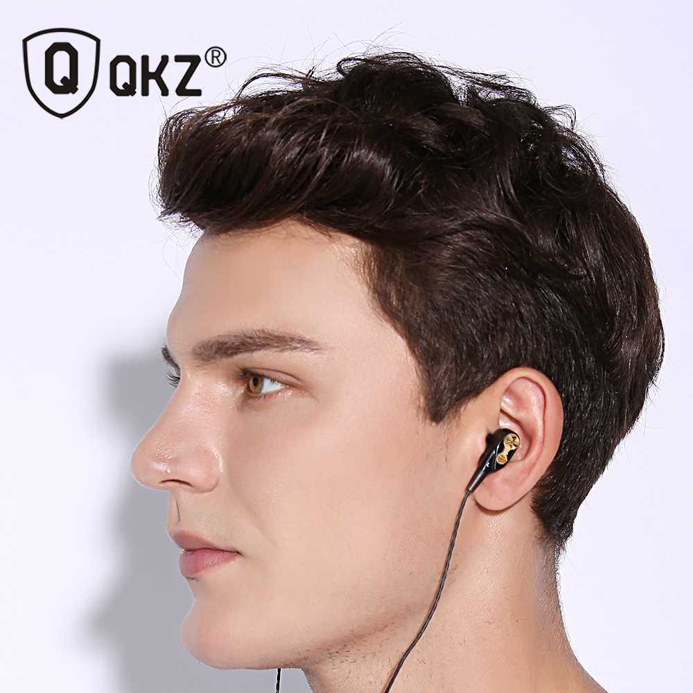 (100% BARANG ORI) QKZ Dual Driver Earphone HiFi Dengan Mic - QKZ-CK8